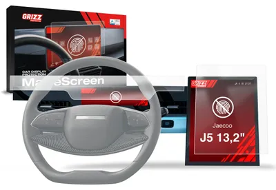 Produktbild von Matte Autodisplayfolie 2in1 für Jaecoo J5 13,2" (2025-2026), Grizz Protector