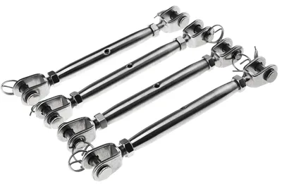 Produktbild von 4 Spannschlösser aus Edelstahl, 8 mm