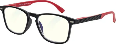 Zdjęcie produktu dla GLASSA Blue Light Blocking Brille PCG 029, 0,00 dio, schwarz rot