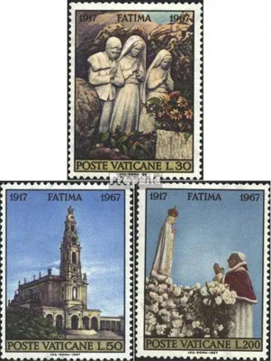 Produktbild von Briefmarken Vatikanstadt 1967 Mi 528-530 (kompl.Ausg.) postfrisch Sondermarken