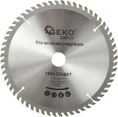 Obrázek produktu pro Pilový kotouč 180 mm 60T 22,2 mm 00407