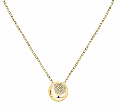 Immagine prodotto di Graziosa collana placcata oro con cristalli T-Design TJAXC95