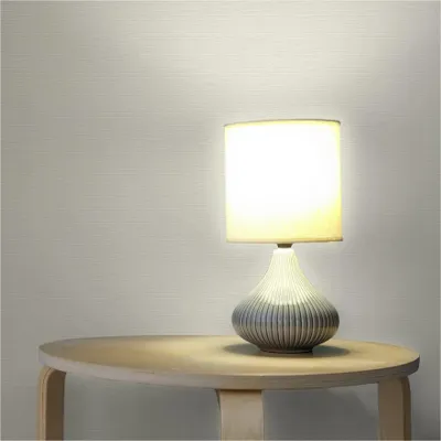 Produktbild von Vorgeleimte Tapete Einfarbig M1-No.12057 Vliestapete Creme Wohnzimmer Schlafzimmer Küche Flur
