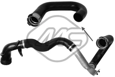 Produktbild von Metalcaucho 07204 Turbo Ladeluftschlauch für OPEL Mokka / Mokka X (J13)