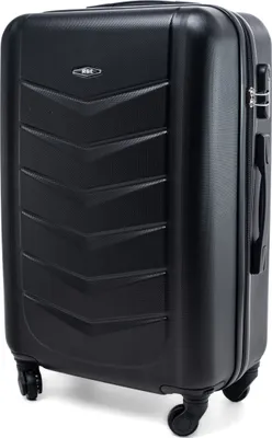 Produktbild von RGL 520 XL Reisekoffer Hartschale ABS Koffer 360° Universalrollen Zahlenschloss Teleskopgriff Grösse: XL Farbe: Schwarz