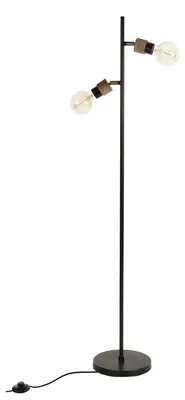 Productafbeelding van Pomax staande lamp, zwart, hoogte 143 cm