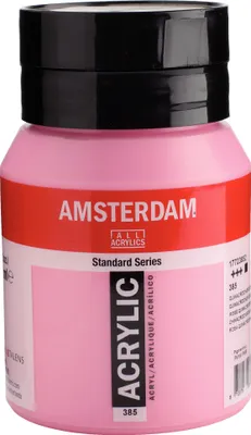 Produktbild von Royal Talens Acrylfarbe 385 Chinacridon Pink 500 ml Amsterdam