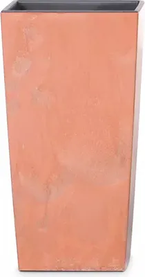 Image de NABBI Pot de fleurs en plastique DURS240E 24 cm - terre cuite
