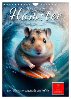 Produktbild von Was für ein Hamster (Wandkalender 2027 DIN A4 hoch), CALVENDO Monatskalender