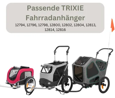 Productafbeelding van Trixie fietsaanhangwagen koppeling