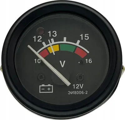 Immagine prodotto di Mtz Belarus Voltmetro 60 Mm 12V Con Display 5080008 Display Di Tensione