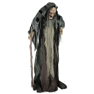 Produktbild von EUROPALMS Halloween Hexe Nahema, 160cm