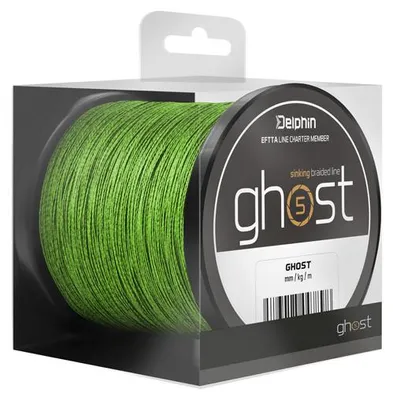 Image de Fil de pêche carpe Delphin GHOST Tresse de 0,23 mm 13,6 kg 600 m