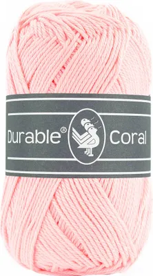 Produktbild von 50g Strick- u. Häkelgarn Durable Coral Baumwolle Sommergarn 90 Farben