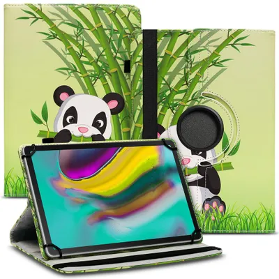 Produktbild von Tablet Hülle für Samsung Galaxy Tab S5e Tasche Schutzhülle Case Cover DrehbarFarben:Motiv 10