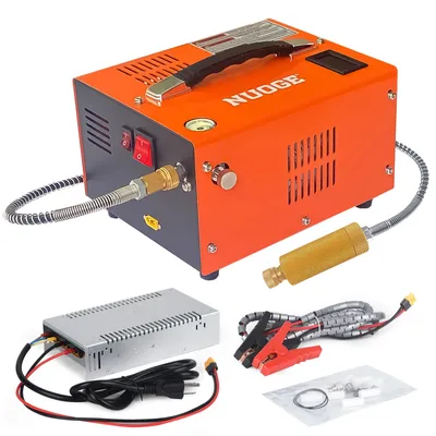 Obrázek produktu pro Vzduchové kompresorové čerpadlo PCP, tlak 4500 psi, integrované chlazení ventilátorem, 110-220V PLUG, EU