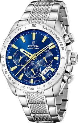 Produktbild von Festina Herren Uhr Elegant Edelstahl Armbanduhr silber UF20668/2
