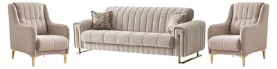 Produktbild von Sofa Set  Kochi, Beige Stellvariante 3+1+1