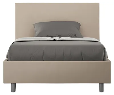 Immagine prodotto di Letto 1 Piazza e Mezzo 120x200 cm con Rete e Contenitore Adele Tortora