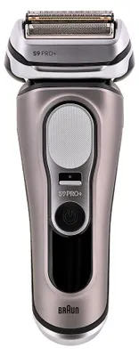 Produktbild von Braun Series 9 Pro+ 9615S, Folienschaber, Schwarz, Grau, Edelstahl, Tasten, LED, Wechselstrom/Batterie