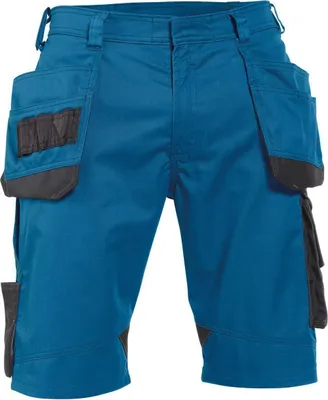 Produktbild von Dassy Arbeitsshorts mit Holstertaschen Bionic 250071 PESCO63 Gr. 66 azurblau/anthrazitgrau