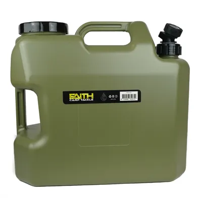 Produktbild von Faith Jerrycan 18 L Kanister mit Hahn, 18 Liter - 37,0 x 20,0 x 33,5 cm