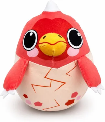 Produktbild von Dinosaurier im Ei Kuscheltier 20 cm Dino aus Schlupfei Plüschtier Stofftier Rot Geschenk für Kinder