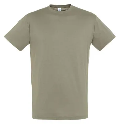 Image de SOLS - T-shirt « Regent » pour hommes/femmes Unie LT2888 (XS) (kaki)