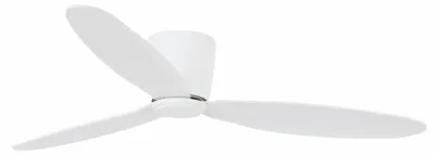 Image de Ventilateur de plafond à basse consommation avec télécommande Airfusion Radar Blanc 132 cm