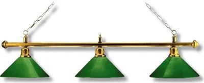 Image de Lampe de billard modèle LONDON, longueur 148 cm, diamètre de l'abat-jour 35 cm