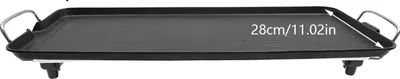 Produktbild von Elektrischer Grill, 1500W, 220V, Abmessungen: 68cm x 28cm x 7cm, Temperaturbereich: 0-250°C, Tragbares Design