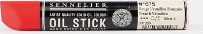 Produktbild von Sennelier Oil Stick - Zinnoberrot - N130125.675