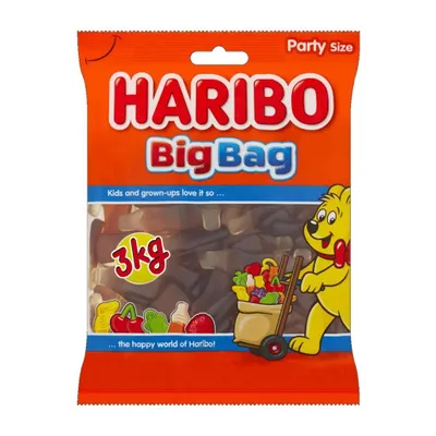 Produktbild von Haribo Happy Cola Flaschen Groß (3kg)