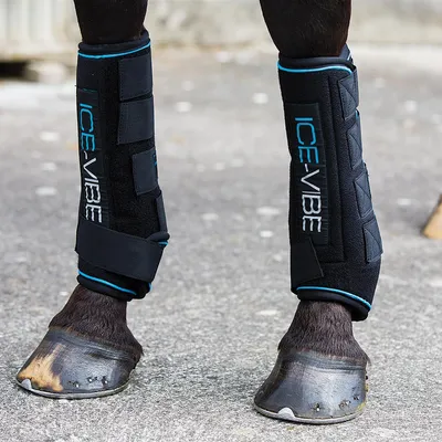 Produktbild von Horseware Ice-Vibe by HW Boot LED Erste Hilfe Schwarz/Aqua