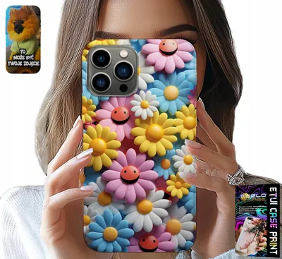 Obrázek produktu pro Pouzdro Pro Iphone 13 Pro - Barevné Květy, Sedmikrásky