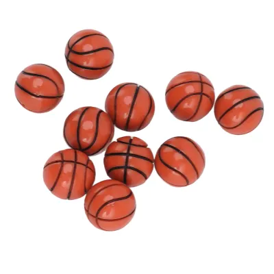 Image de Modèle de basket-ball pour maison de poupée,1:12 basket-ball pour maison de poupée,Modèle de soccer pour maison de poupée,Basket-ball miniature pour maison de poupée,Soccer miniature pour maison de poupée,Basket-ball sportif pour maison de poupée