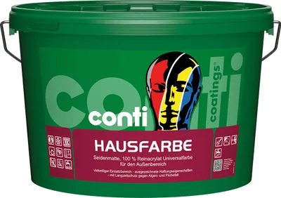 Produktbild von Conti® Hausfarbe Reinacrylat-Fassadenfarbe12,5 Liter