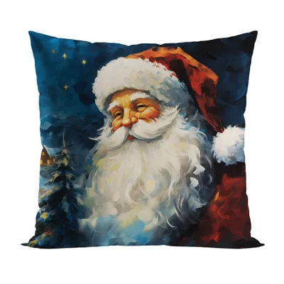 Immagine prodotto di Federa, decorativa, Natale 40x40cm Babbo Natale nel villaggio