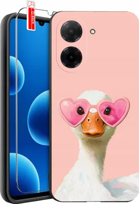 Productafbeelding van Beschermhoes voor Xiaomi Redmi A5 | DESIGNEN | Siliconen hoesje + beschermglas 9H