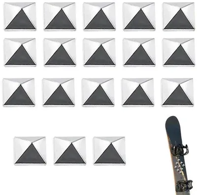 Productafbeelding van Antislip-piramidepad voor snowboards - Zelfklevend - Zink/ijzer - Duurzaam - Voor optimale grip