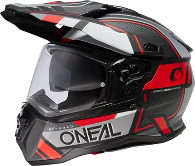 Produktbild von O'NEAL Bike Helm D-Srs Square Black/Gray/Red XS (53/54 cm)