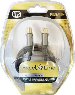 Immagine prodotto di nuovaVideosuono XCLANT01, 1 m, IEC, IEC, Schwarz