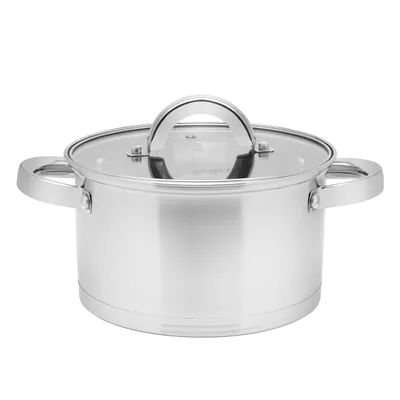 Produktbild von KONIGHOFFER PETRA Edelstahltopf / Kochtopf / Suppentopf mit Deckel 5,9 l