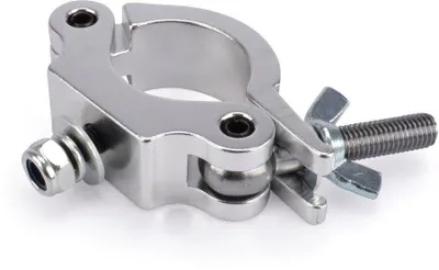 Produktbild von Riggatec Halbschelle - Halfcoupler schmal silber bis 200 kg (48 - 51 mm)