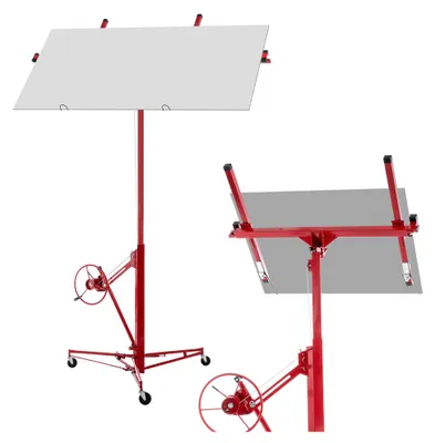 Produktbild von Gipsplattenlift – Plattenlift – Plattenheber – Plattenförderer – Montagehilfe – Verstellbar, 180–470 cm