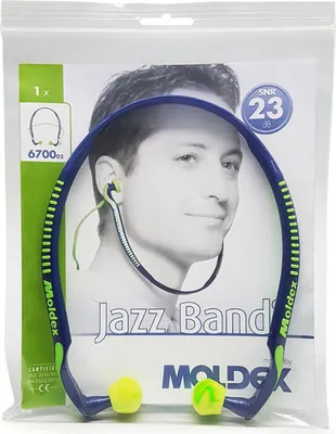 Produktbild von MOLDEX Bügelgehörsch.Jazz Band 2 6700(Kt.m.8 Einzelverp.) 8 Stk