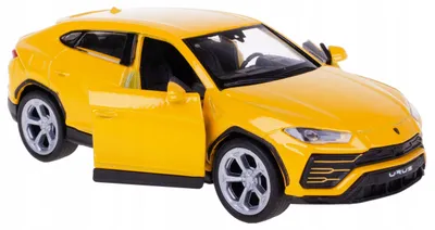 Produktbild von Welly Lamborghini Urus Modellauto Metall Gelb 1:34-39