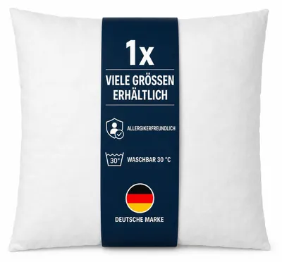Image de Coussin de remplissage - Inlet avec plumes / remplissage polyester 50 x 50 cm Remplissage polyester