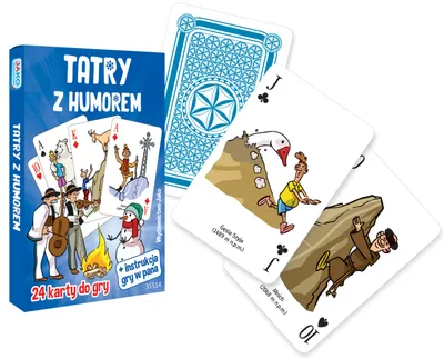 Immagine prodotto di Carte da gioco Tatra con umorismo