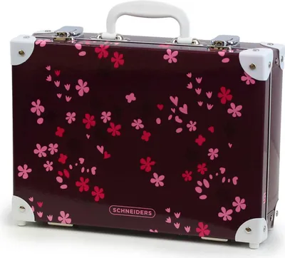 Produktbild von Schneiders Handarbeitskoffer Schulranzen-Zubehör Case Berry Blossom beere